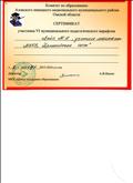 Сертификат участника VI муниципального педагогического марафона. 2016 год Сертификат участника VI муниципального педагогического марафона. 2016 год